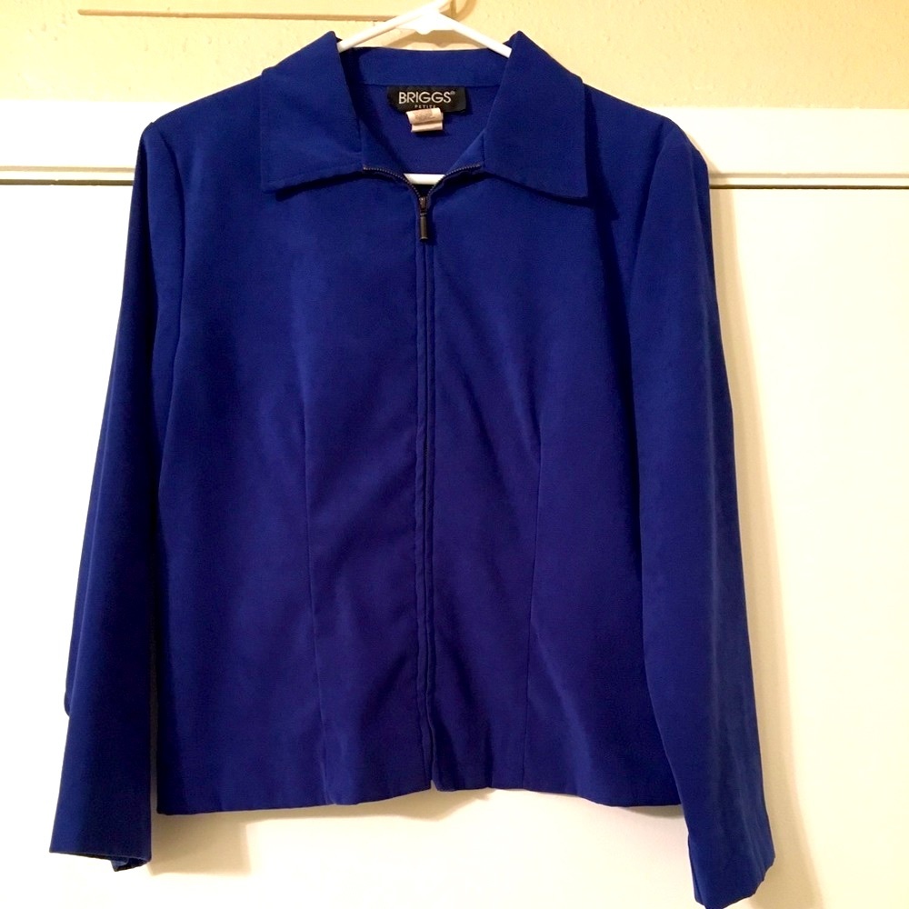 Briggs Petite Blue Jacket